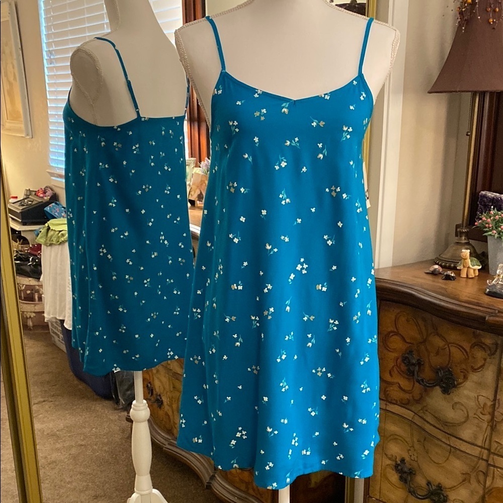 SO Blue Mini Dress with Nautical Charm Size L